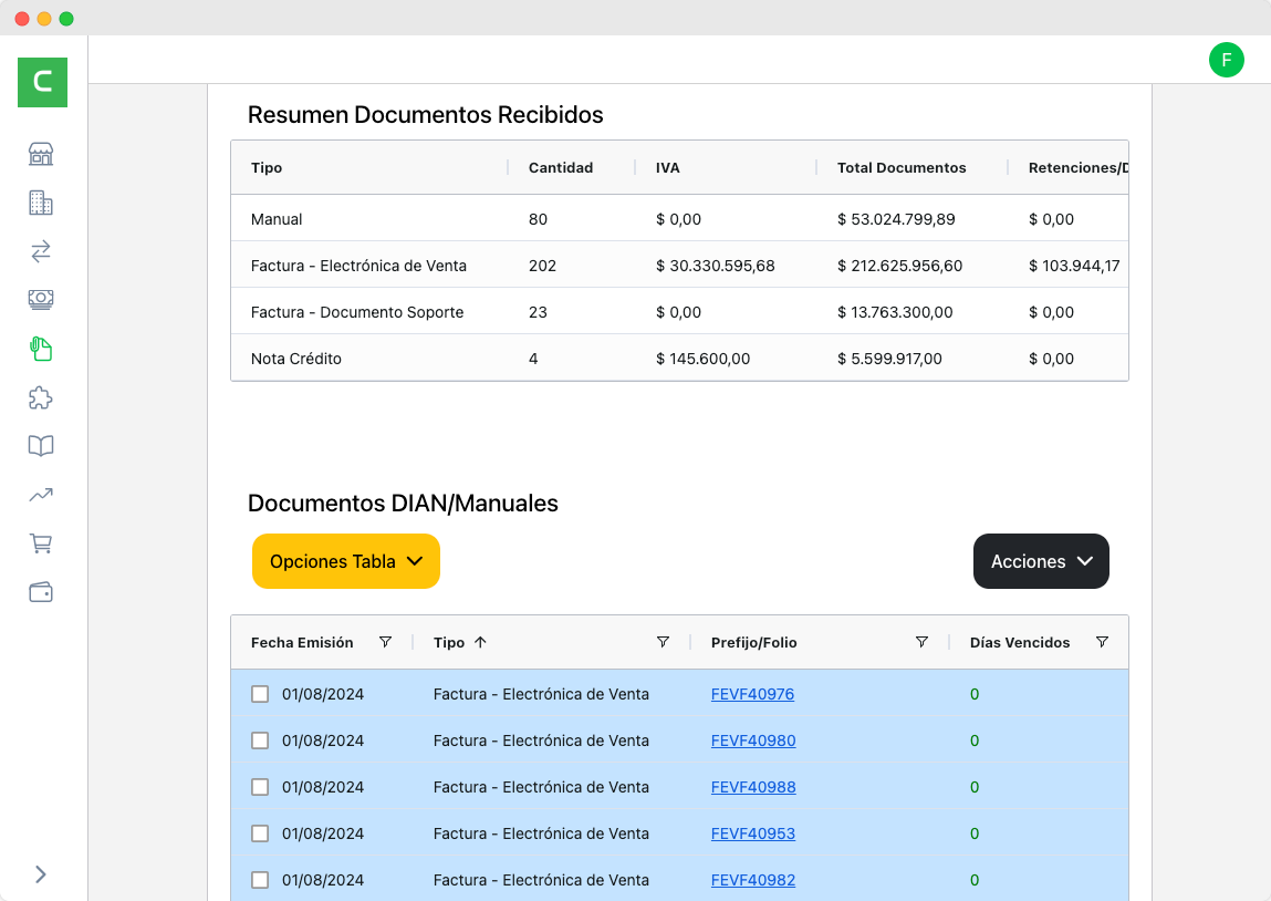 cuadre.io conciliación bancaria